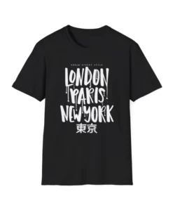 London Paris New York shirt, World Cities Traveler TShirt, Places Traveled Shirt, London Paris New York Cities of the World Tee