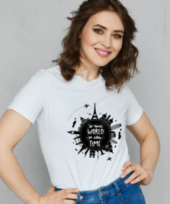 So Much World So Little Time, Traveller Shirt, Travel Junkies T-Shirt, Explorer Tshirt, Love for Adventure ,Travel tshirt