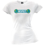 Earth Day - Respect Earth Juniors T-Shirt
